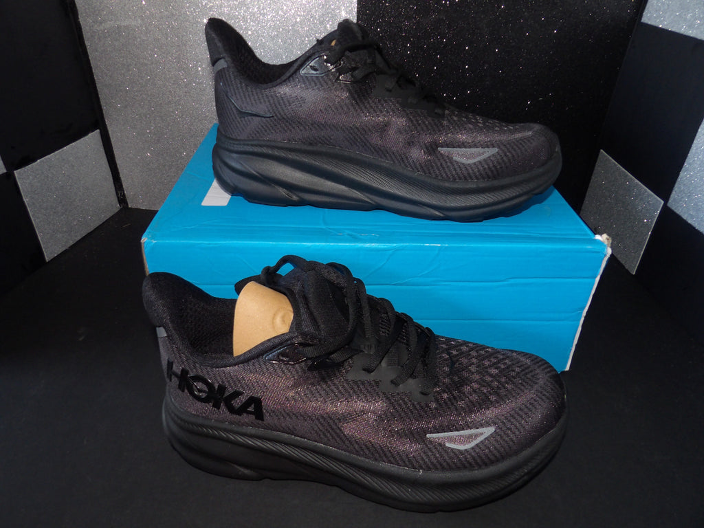 HOKA Clifton 9 Running Shoes – Black (Size US Men's 8)