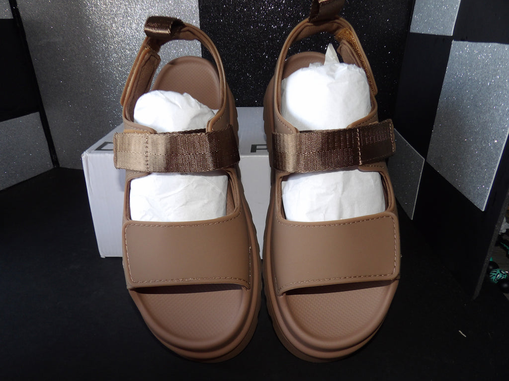Dream Pairs DWUMPS2511 Platform Sport Sandals – Taupe (Size US Women's 9)