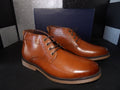 Bruno Marc BMUMAB2508 Dress Chukka Boots – Cognac (Size US Men's 8)
