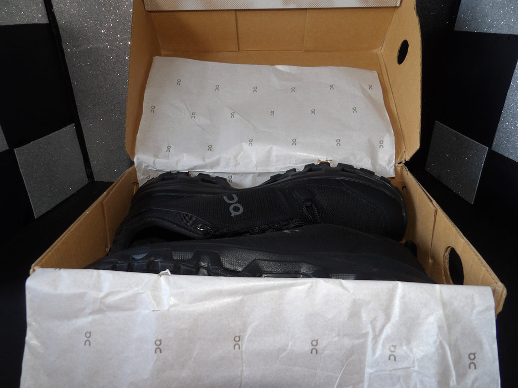 On Cloudrock Low Waterproof (WP) – Black (Size US Men's 11)