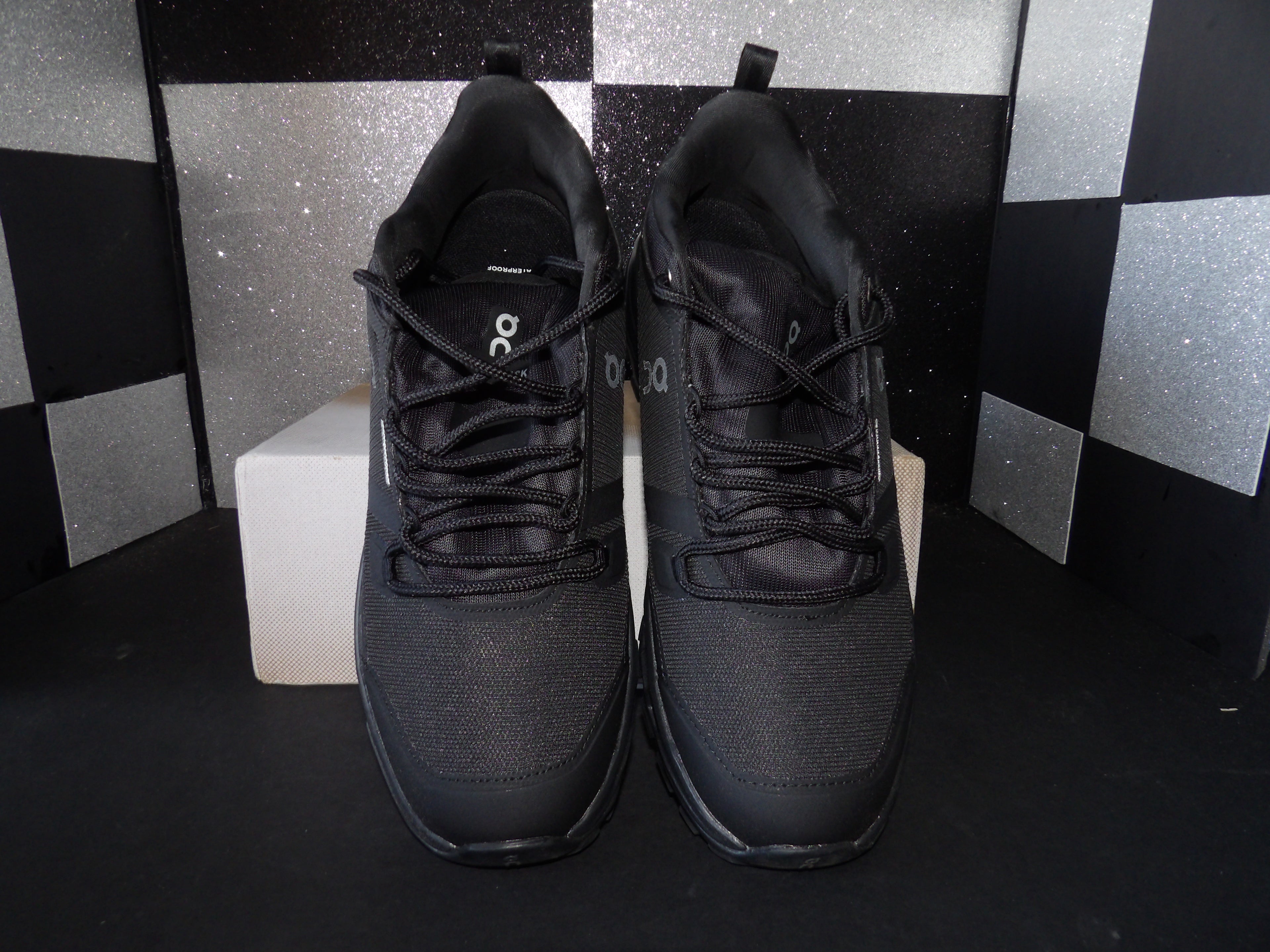 On Cloudrock Low Waterproof (WP) – Black (Size US Men's 11)
