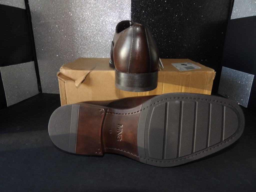 Mango MNG 740 MAN Cap-Toe Oxford Dress Shoes – Dark Brown (Size US Men's 7.5)