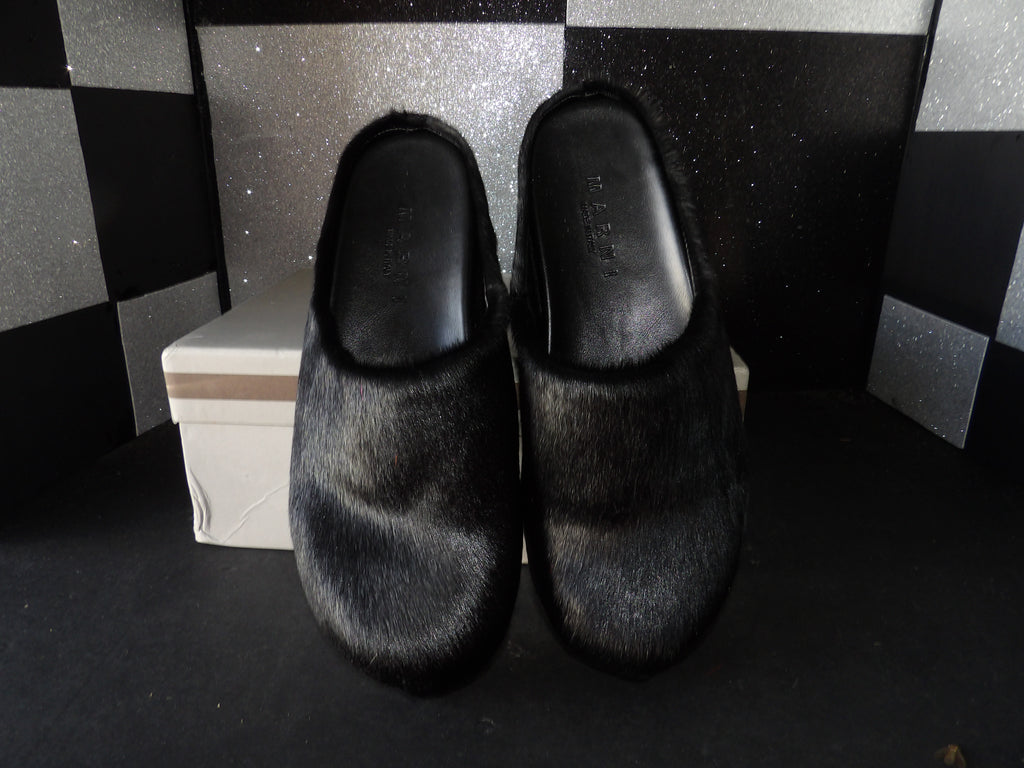 Marni Slippers- Black (US Women's 11)