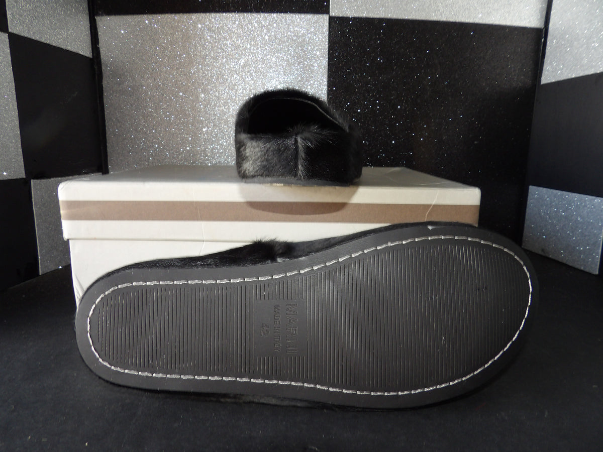 Marni Slippers- Black (US Women's 11)