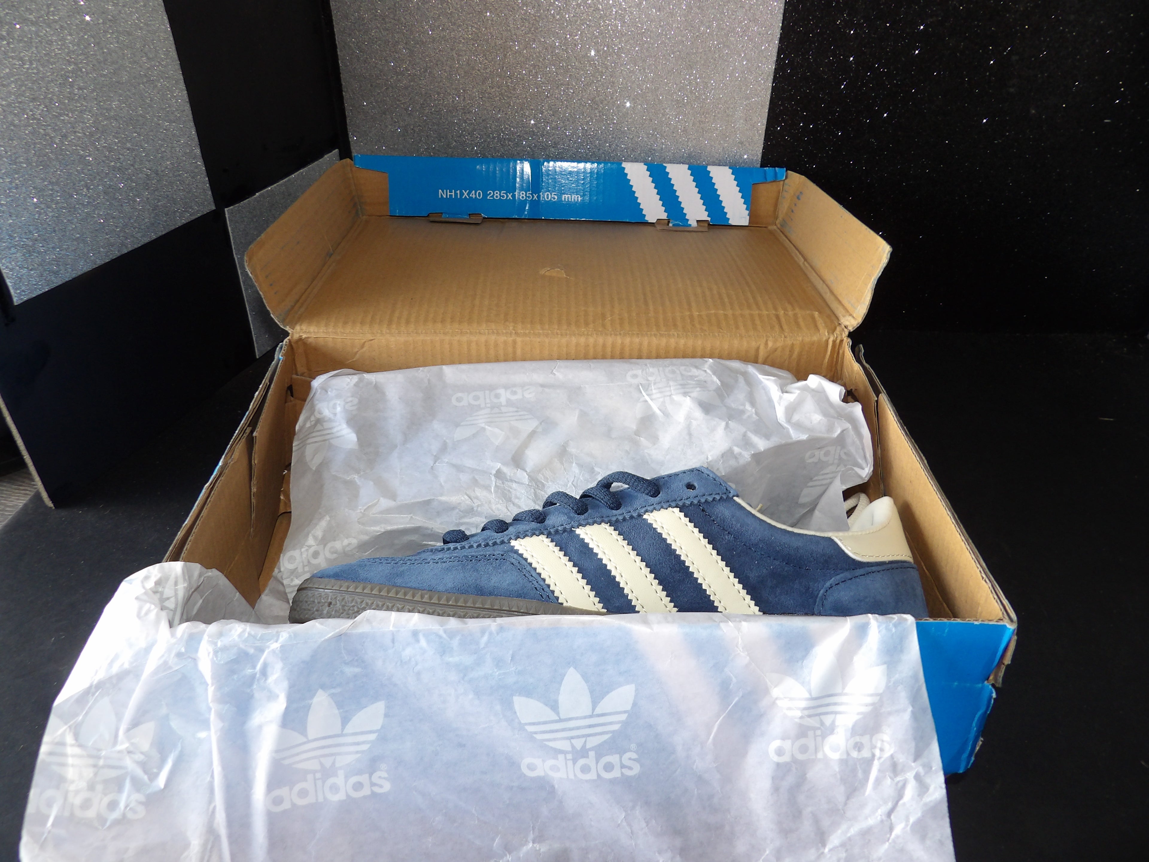 Adidas Handball Spezial Sneakers- Blue (US Women's 4)