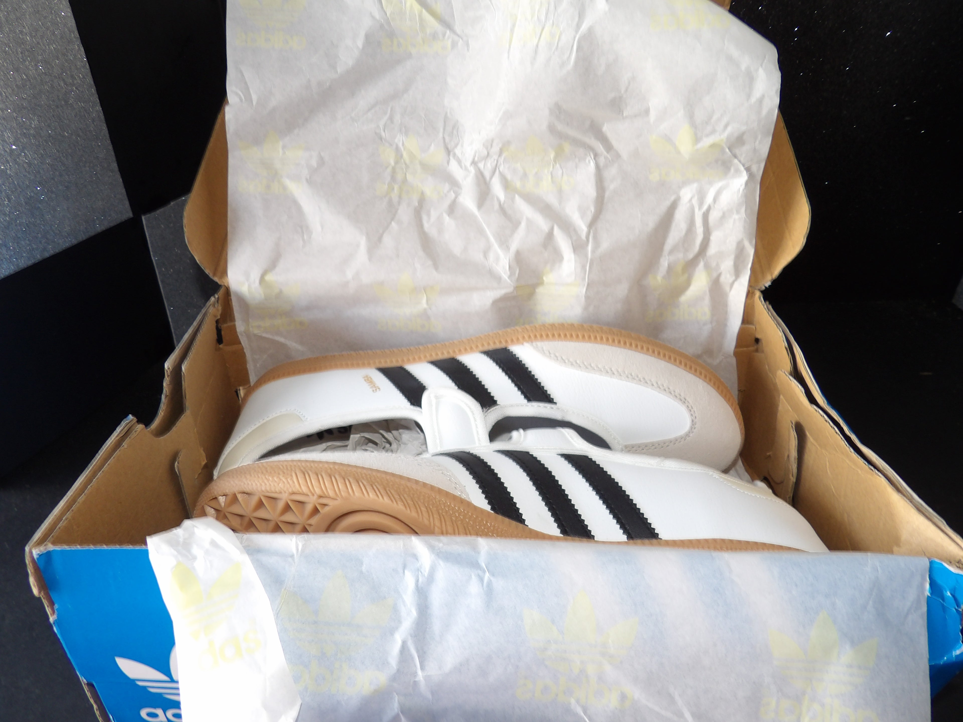 Adidas Samba Jane- White (US Women's 8)