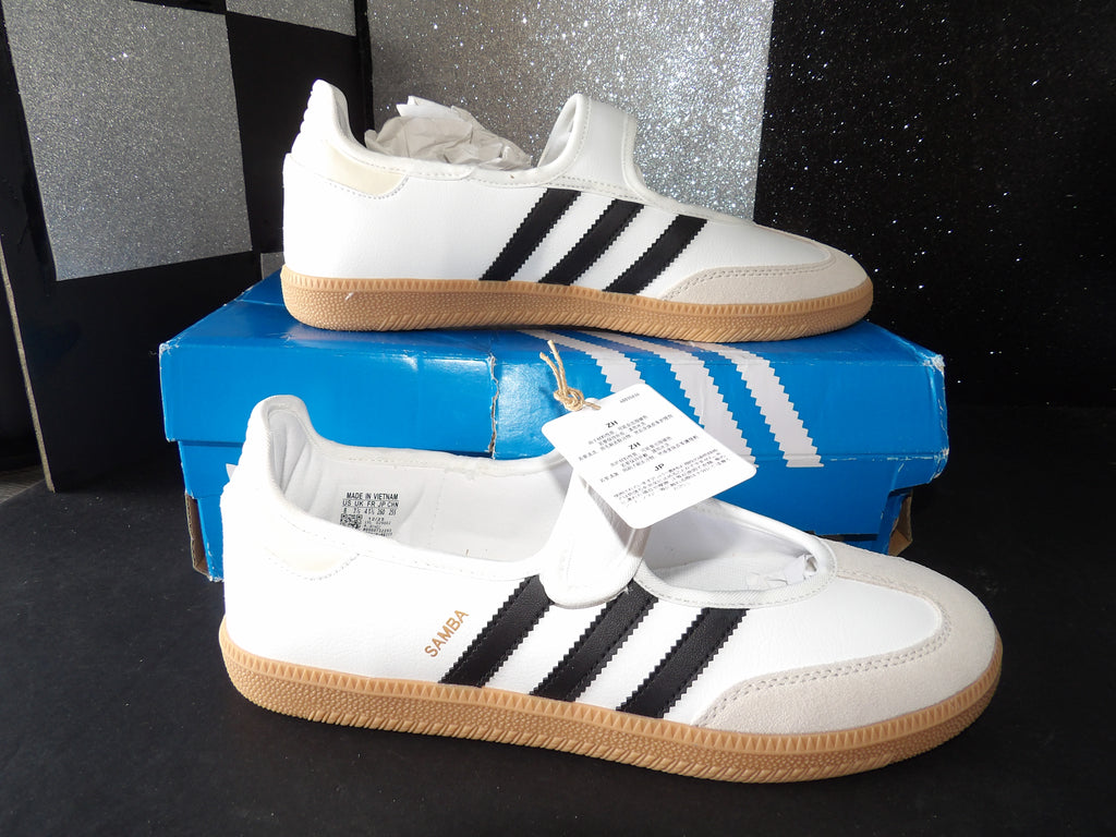 Adidas Samba Jane- White (US Women's 8)