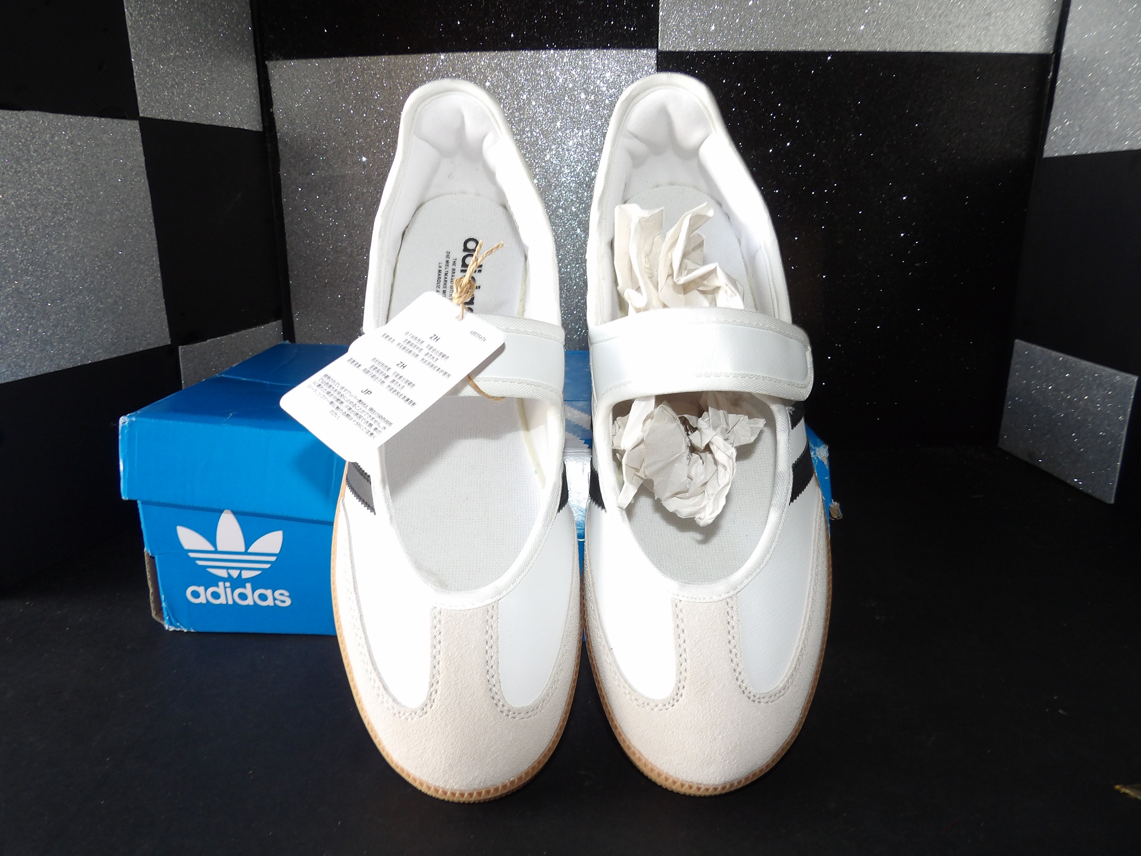 Adidas Samba Jane- White (US Women's 8)