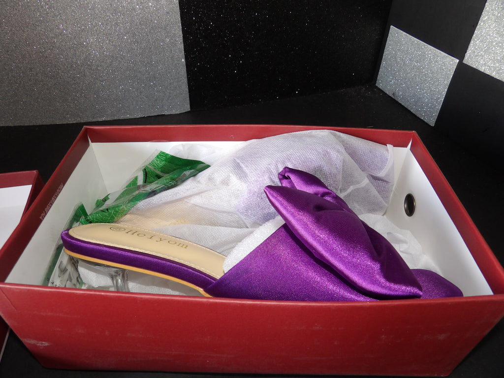 Heiyon Heels- Purple (US Women's 11)