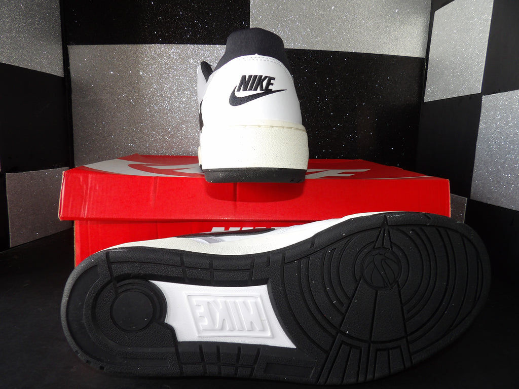 Nike Full Force Sneakers- White, Black (US Men's 12)