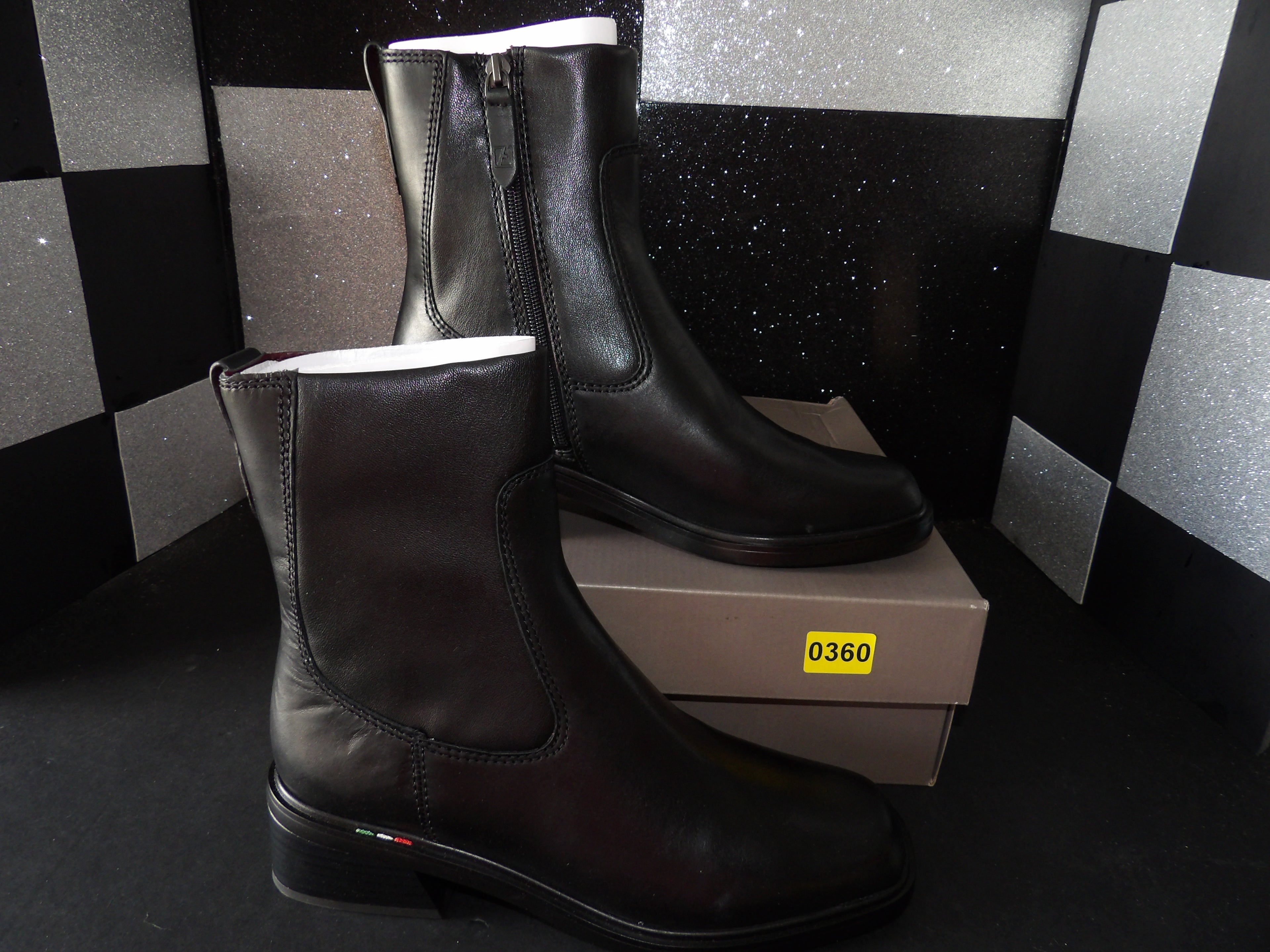 Franco Sarto Gracelyn Boot- Black (US Women's 8.5)