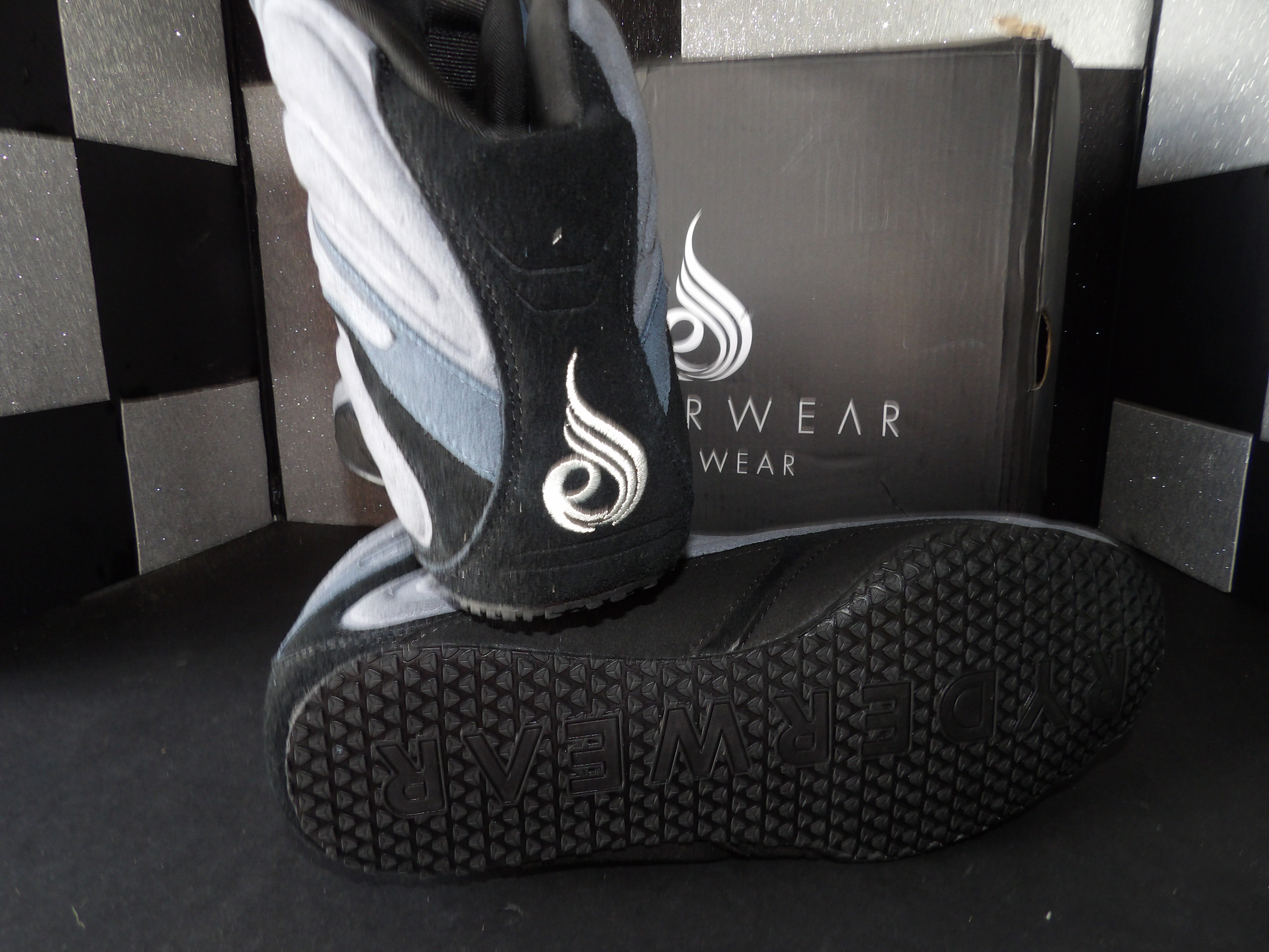 Ryderwear D-Mak Lifting Shoes- Blue, Black (US10M)