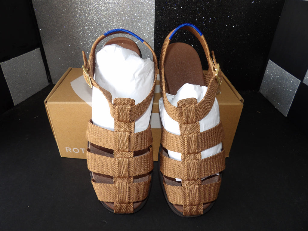 Rothys The Fisherman Sandal-Brown(Size US 7.5)