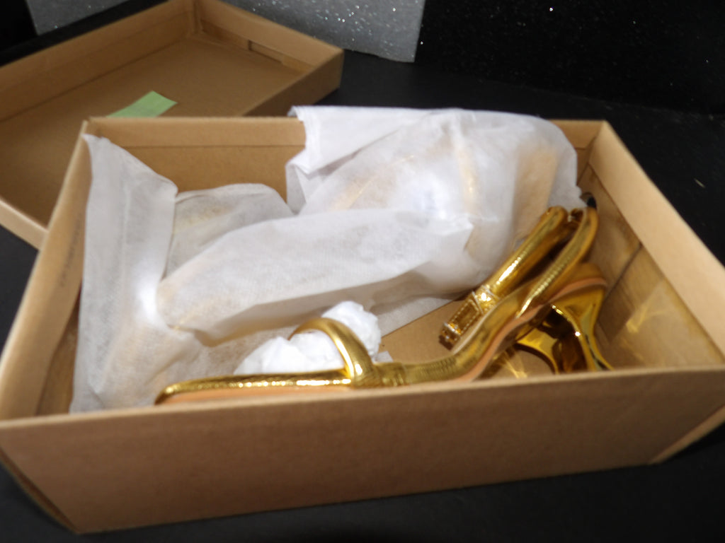 Fashion Heels- Gold (US Womens 5.5)