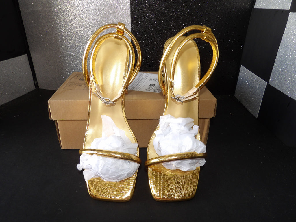 Fashion Heels- Gold (US Womens 5.5)
