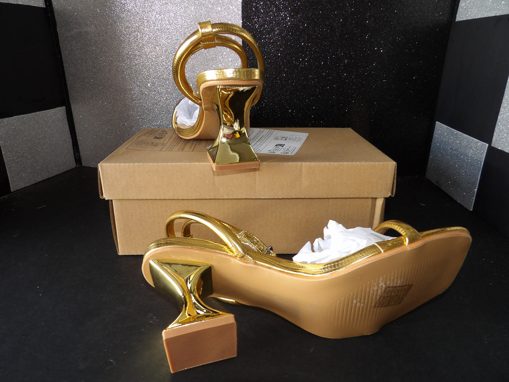 Fashion Heels- Gold (US Womens 5.5)