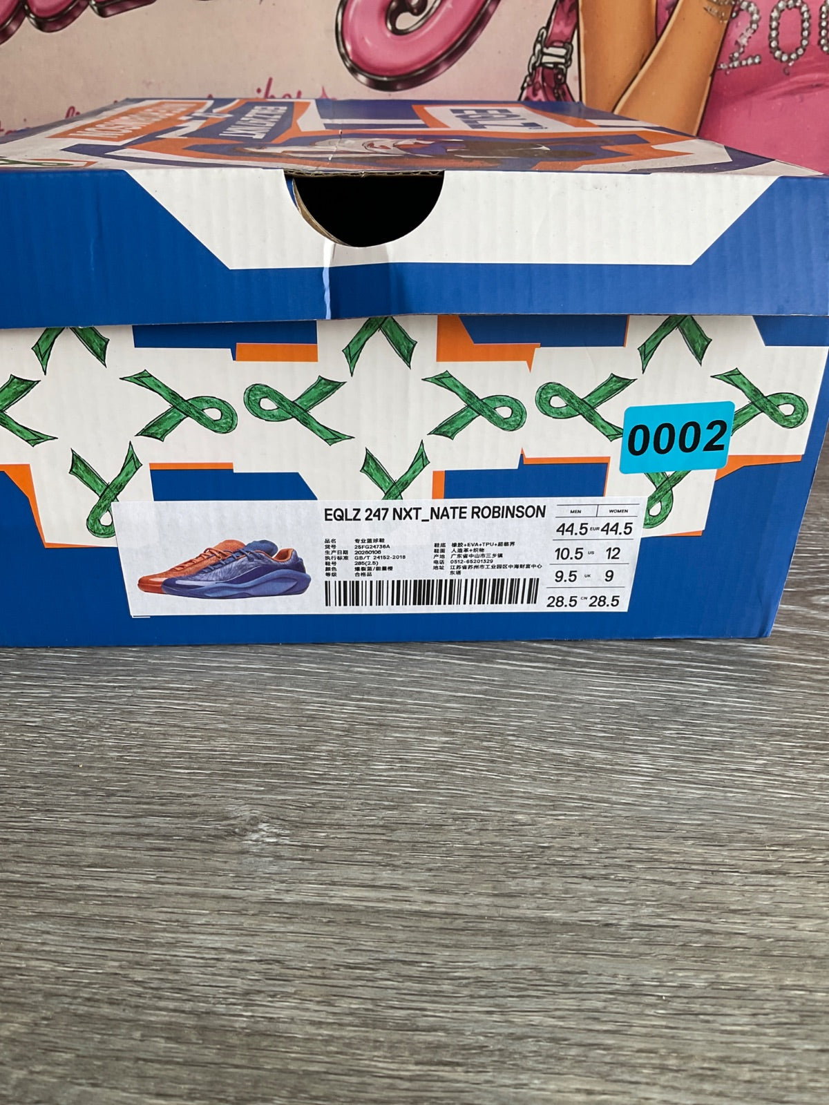 EQLZ 247 Nxt Nate Robinson (Size M10.5)