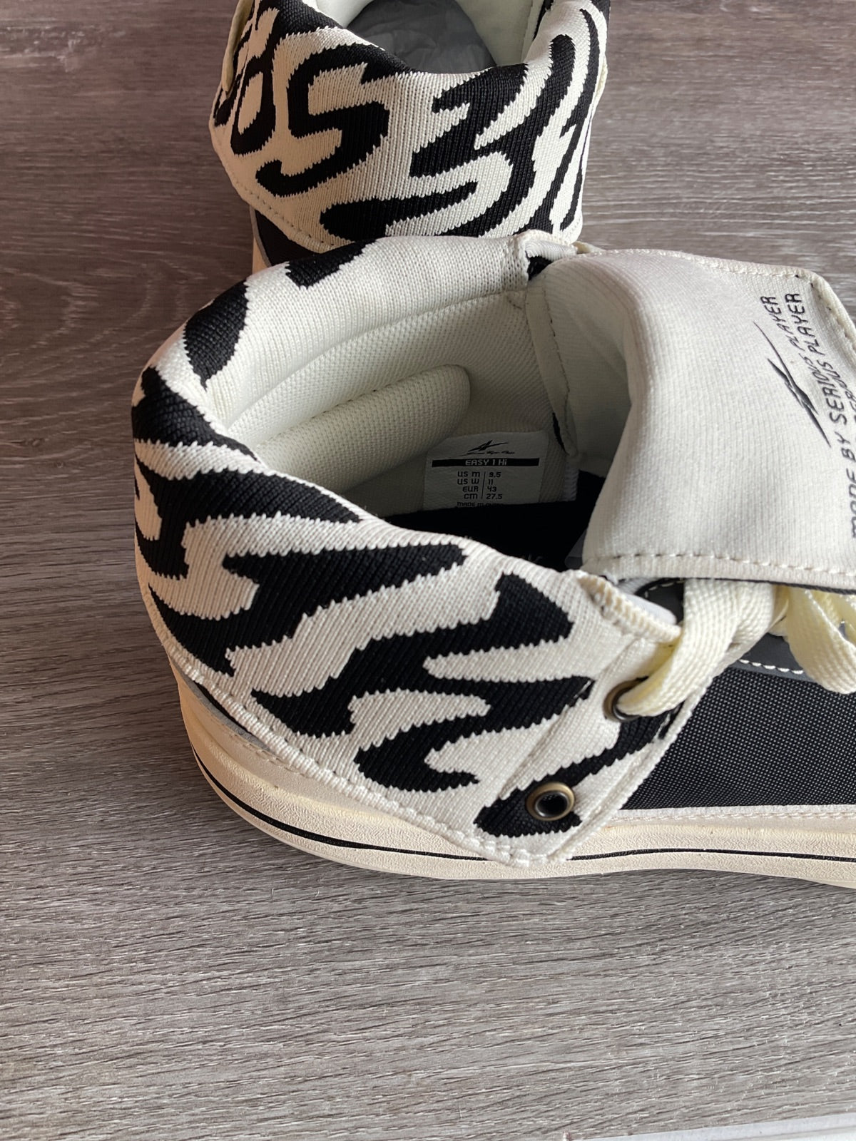Serious Player Easy1 Hi OOTD (Size M9.5 W11)