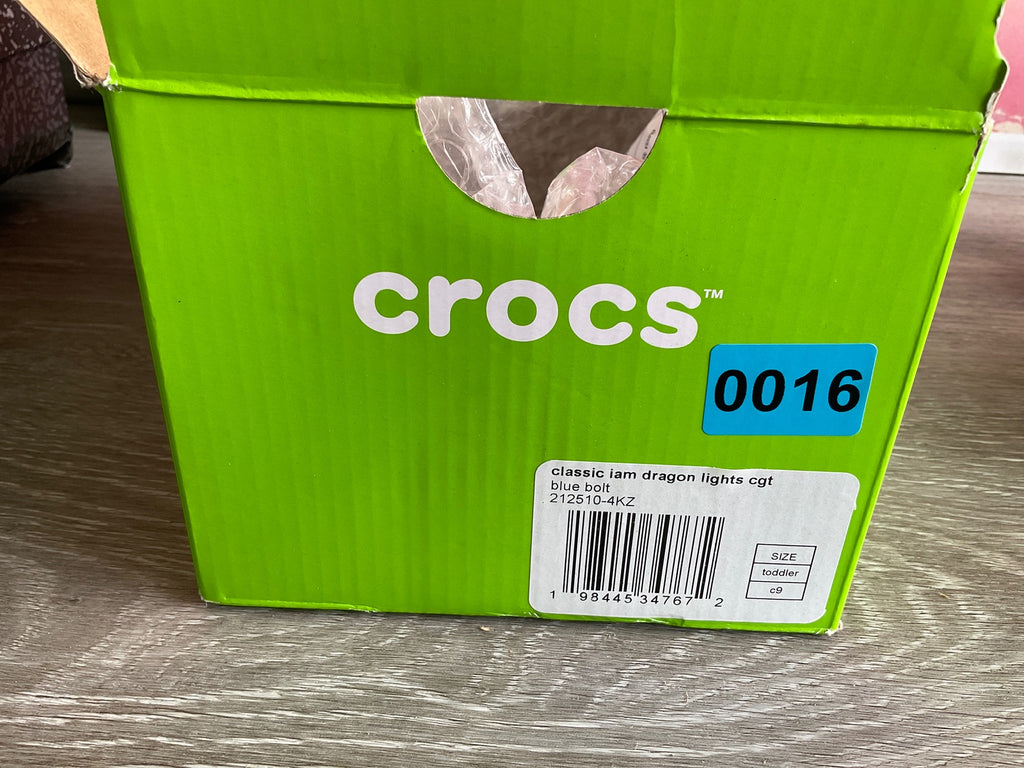 Crocs Lam Dragon Lights (Size 9 Toddler)