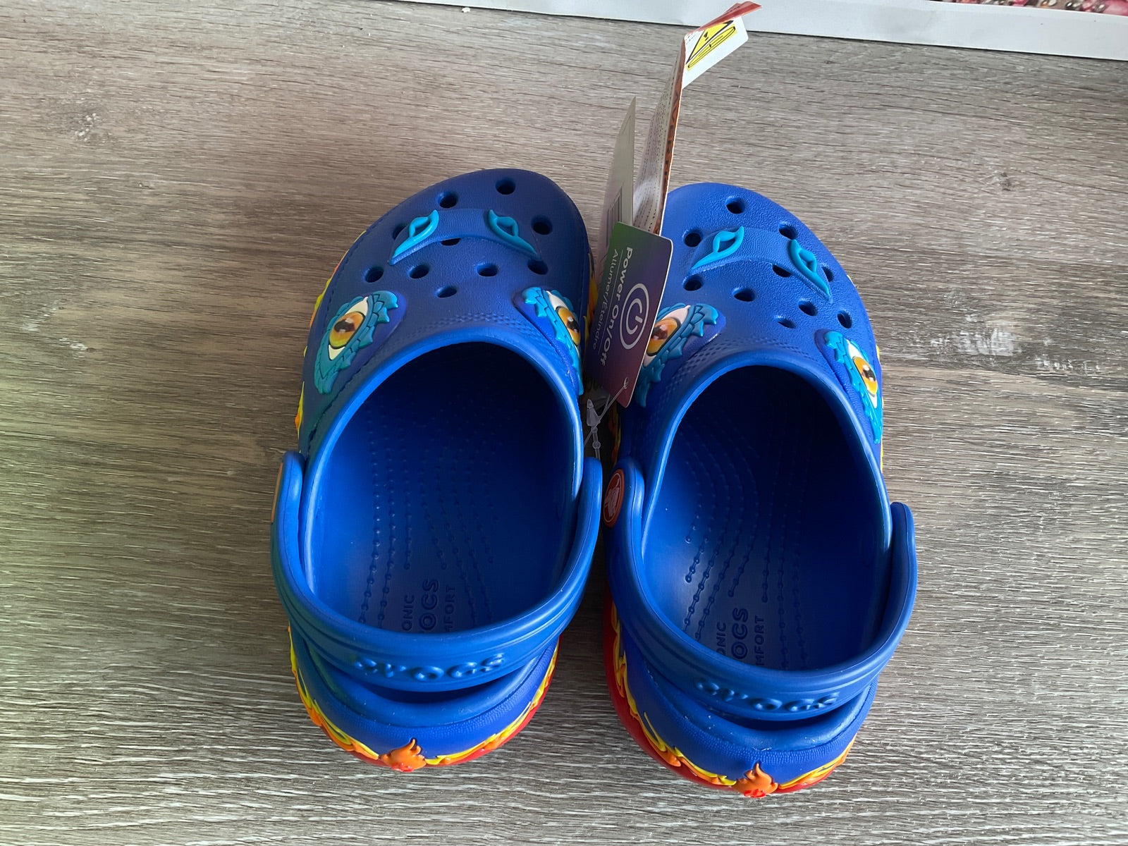 Crocs Lam Dragon Lights (Size 9 Toddler)