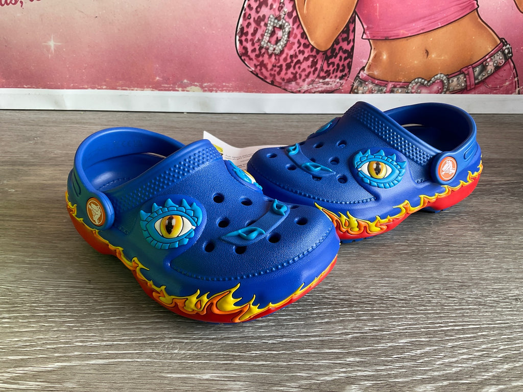 Crocs Lam Dragon Lights (Size 9 Toddler)