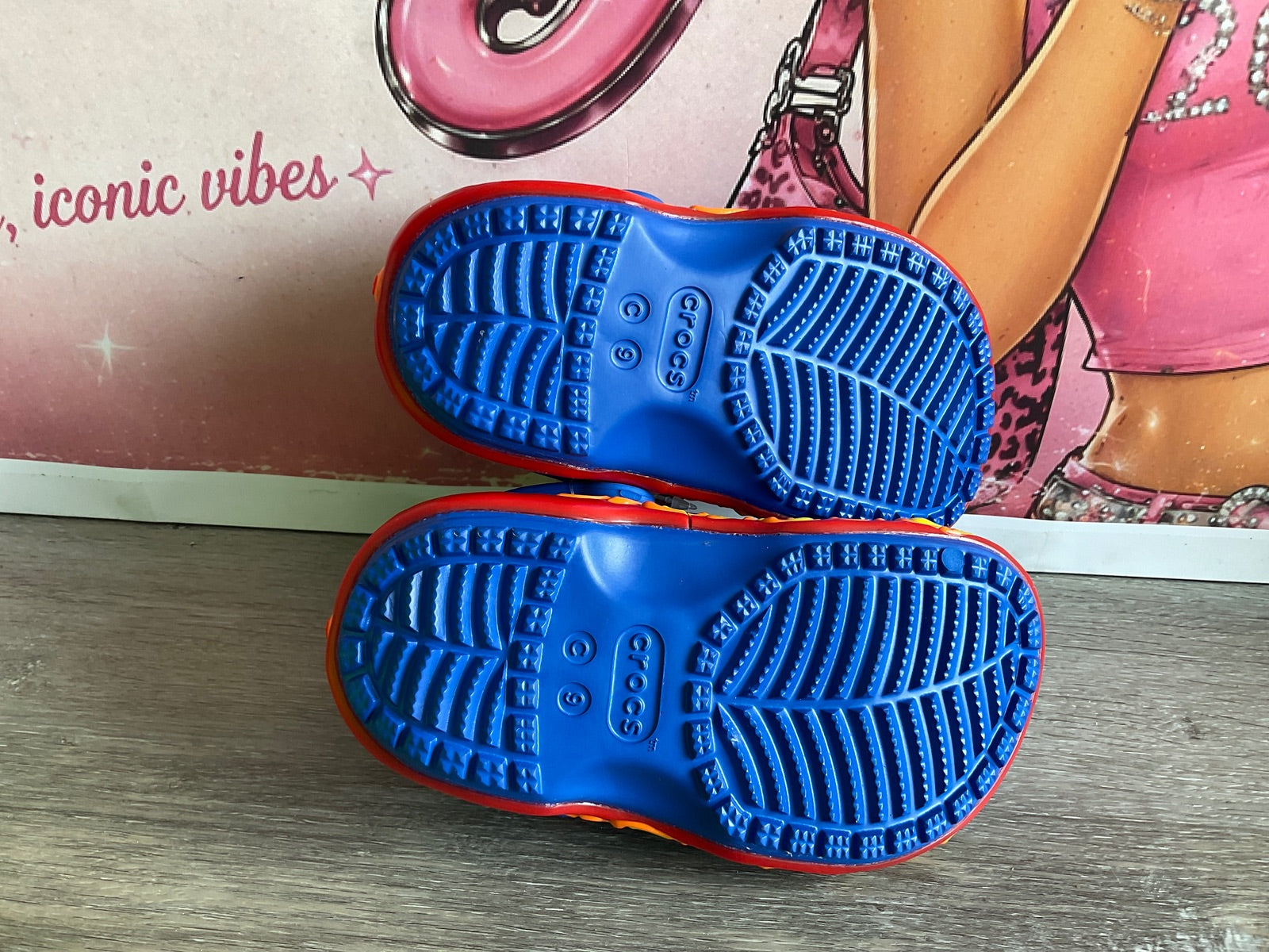 Crocs Lam Dragon Lights (Size 9 Toddler)