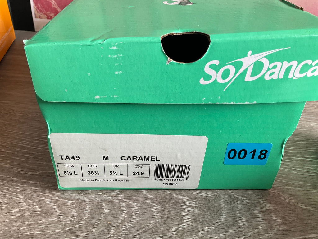 So Dance T-Strap Tap Shoe (Size W8.5)
