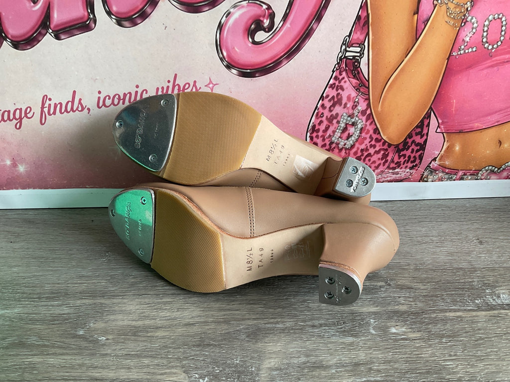 So Dance T-Strap Tap Shoe (Size W8.5)