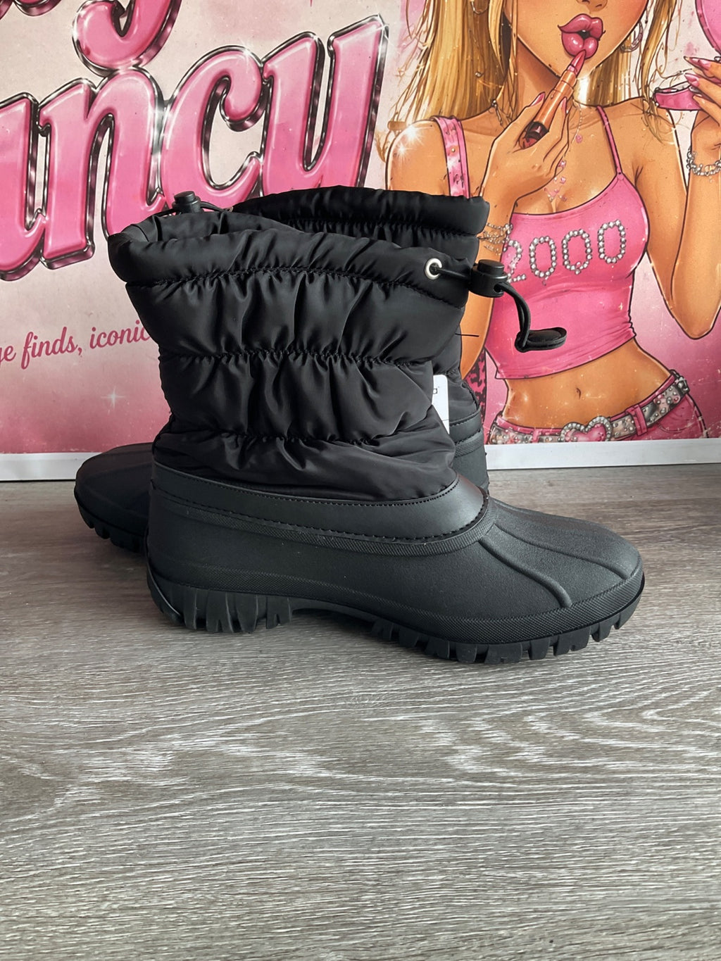 Chooka Nylon Puffer Snow Boot (Size W10)