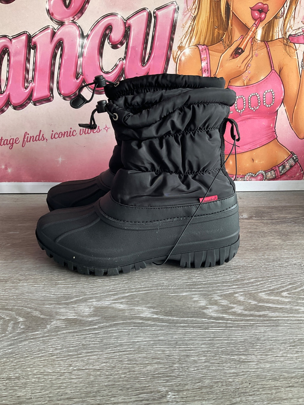 Chooka Nylon Puffer Snow Boot (Size W10)