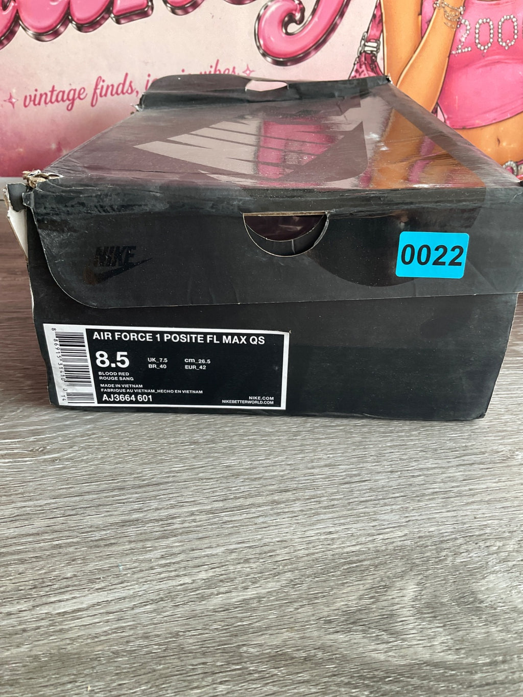 Nike Air Force 1 Posite Fl Max QS (Size M8.5)