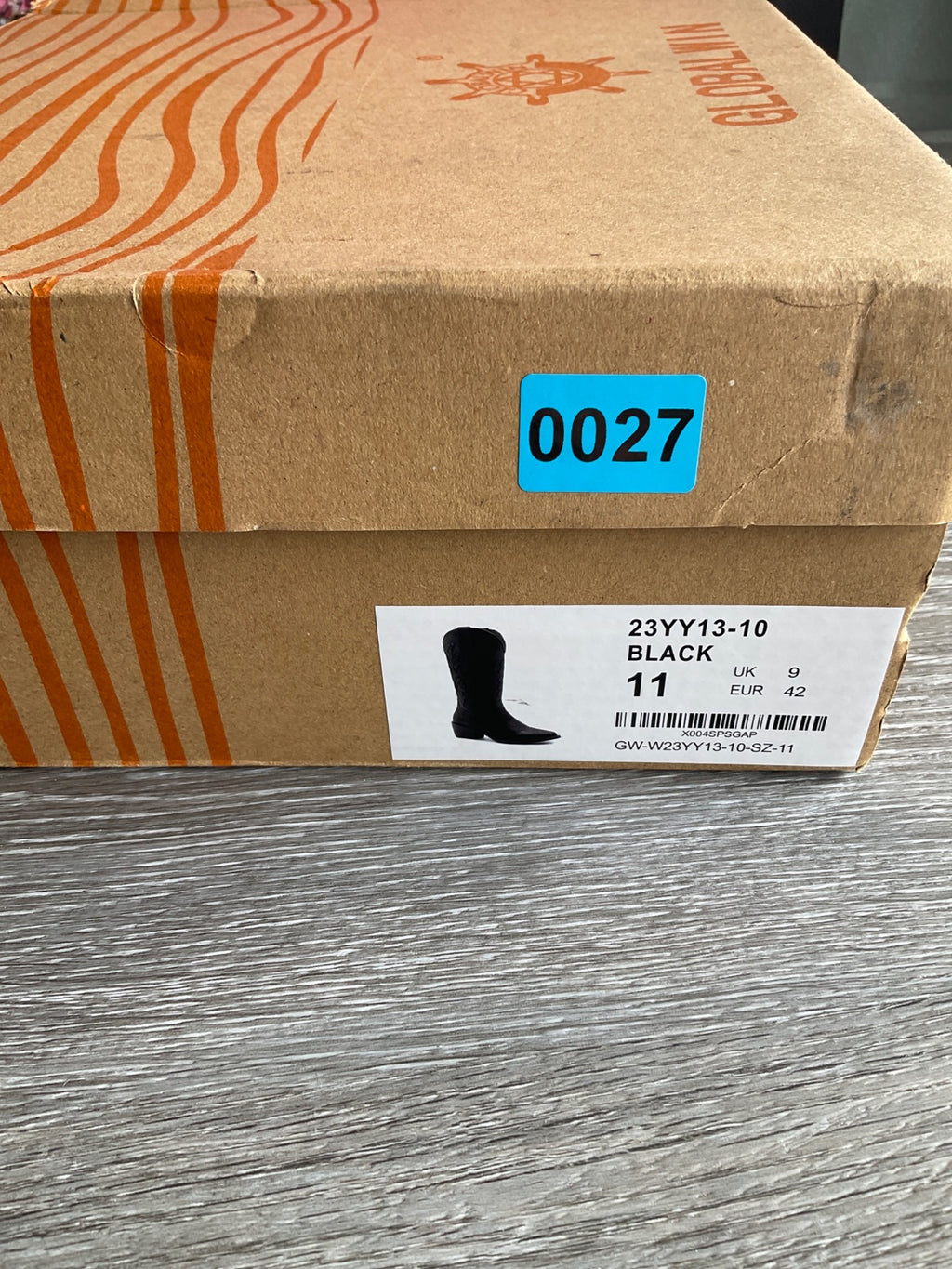 Globalwin Black Boot (Size W11)