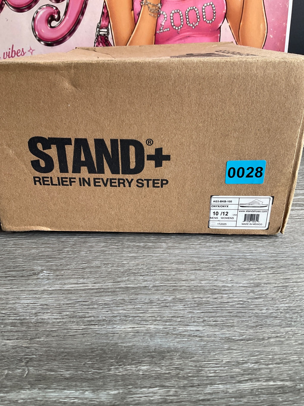Stand+ Onyx Sandals (Size M10 W12)