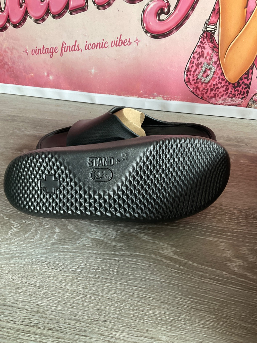 Stand+ Onyx Sandals (Size M10 W12)