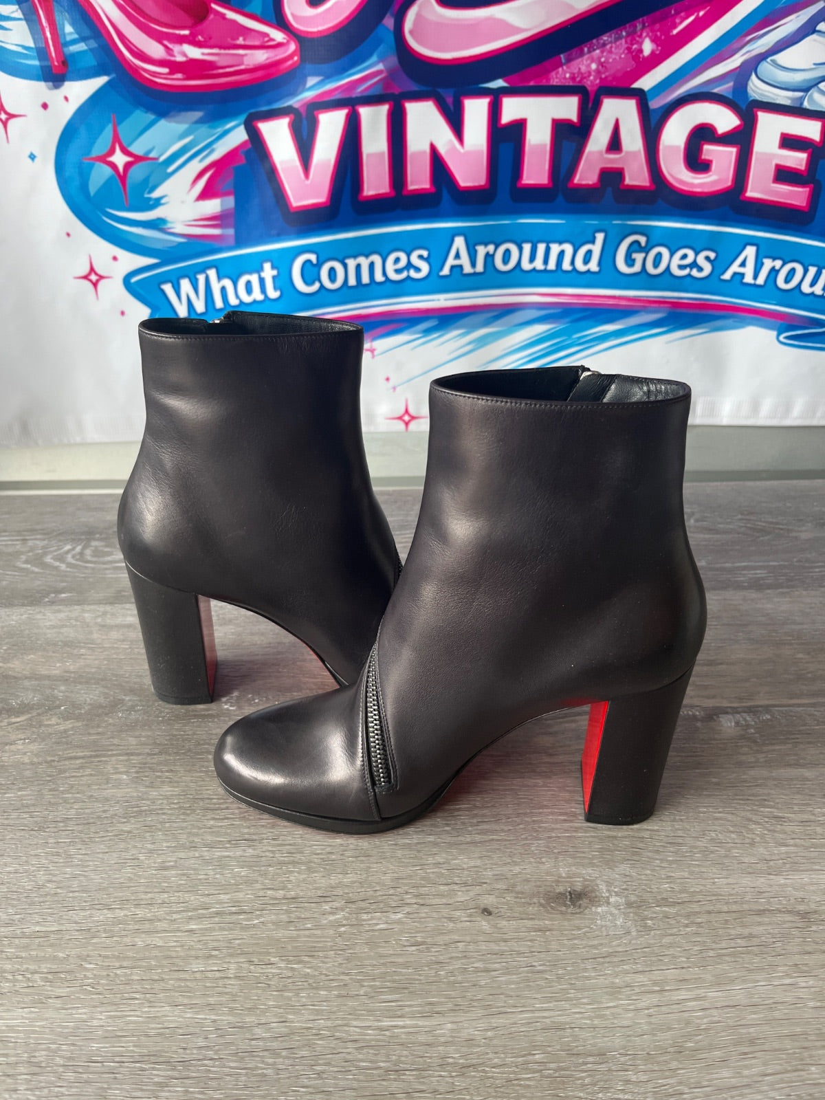 Christian Louboutin Birgitta 100 Calf (Size W7.5)