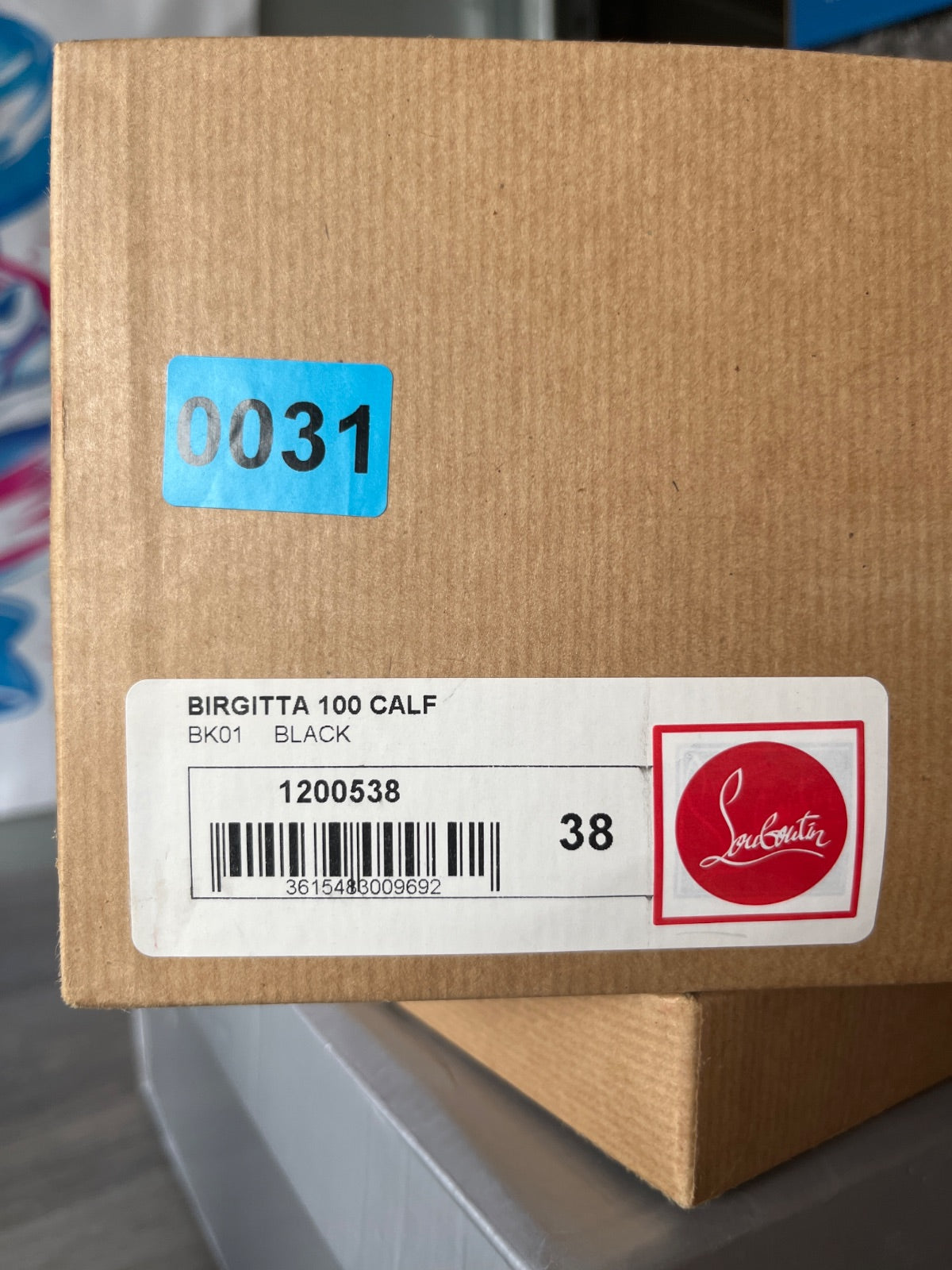 Christian Louboutin Birgitta 100 Calf (Size W7.5)