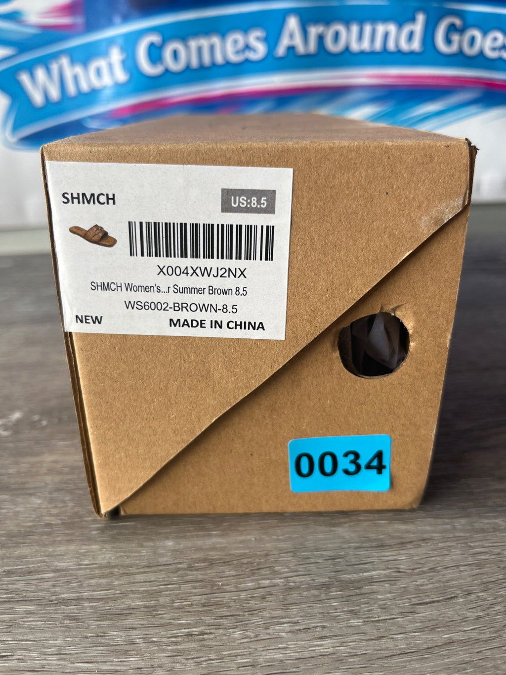 SHMCH Summer Brown Sandals (Size W8.5)