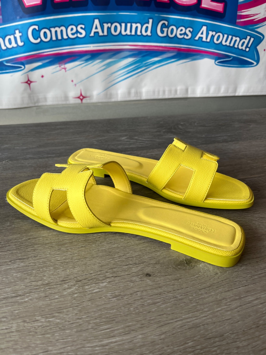 Hermes Oran Sandal (Size W11)