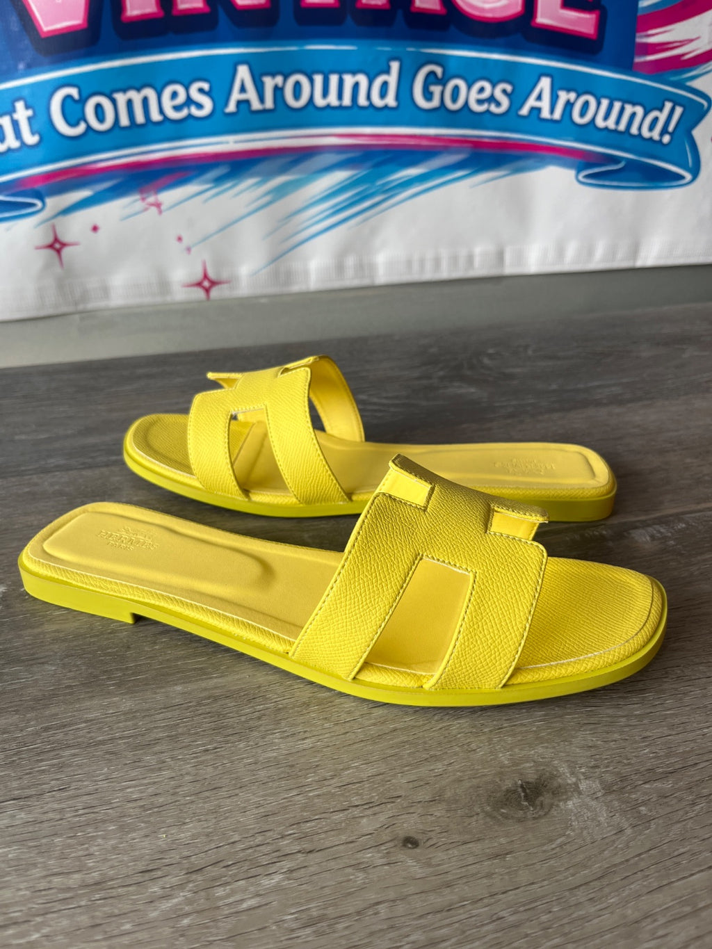 Hermes Oran Sandal (Size W11)