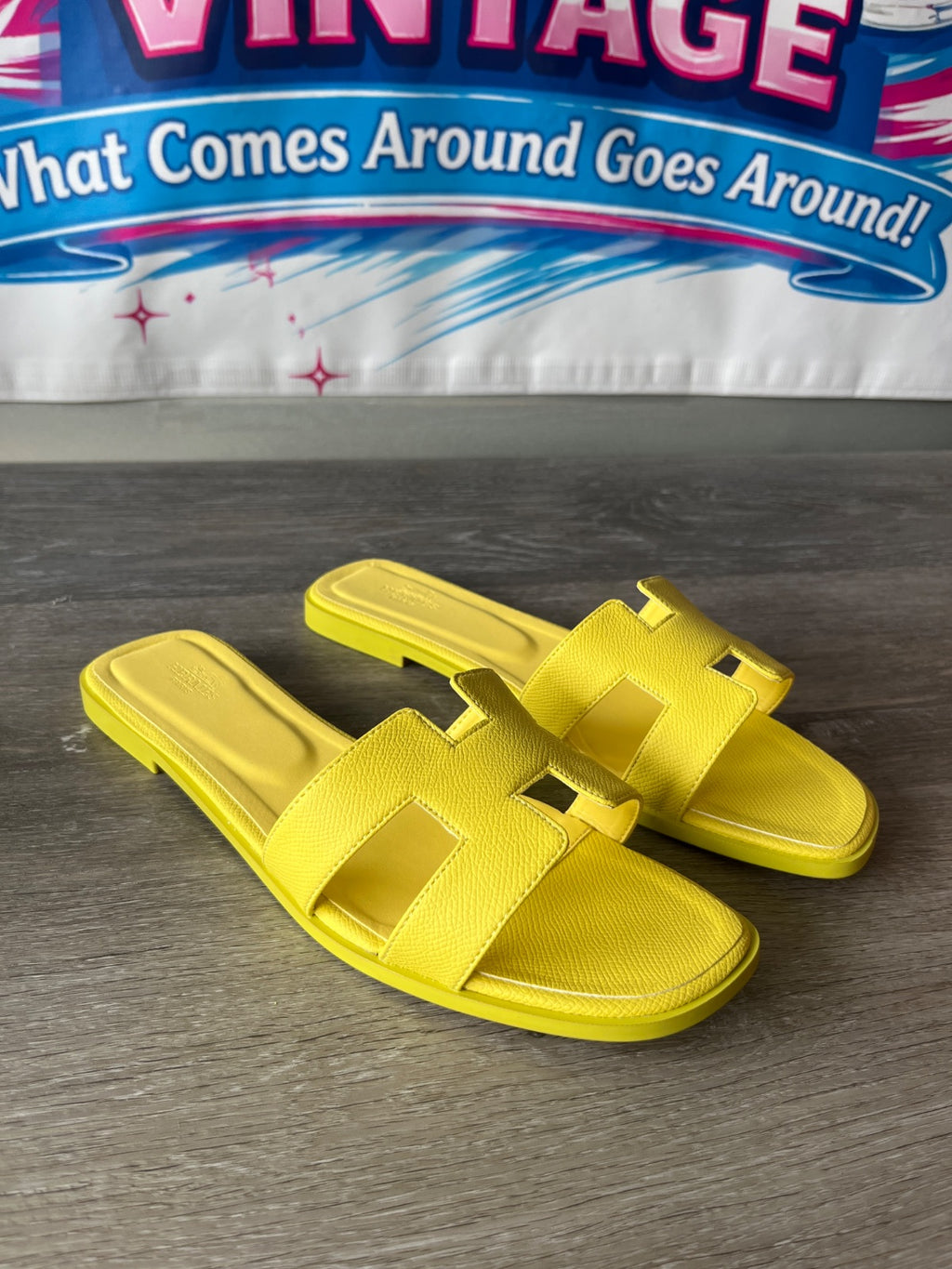 Hermes Oran Sandal (Size W11)