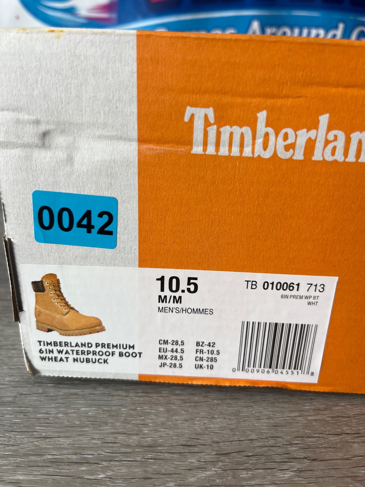 Timberland Premium 6in Waterproof Boot (Size M10.5)