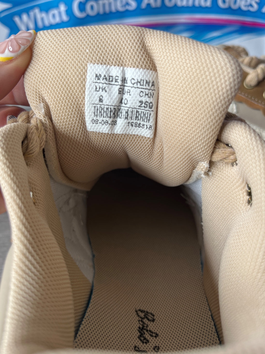 Bobos House Puppy Sneaker (Size W9)