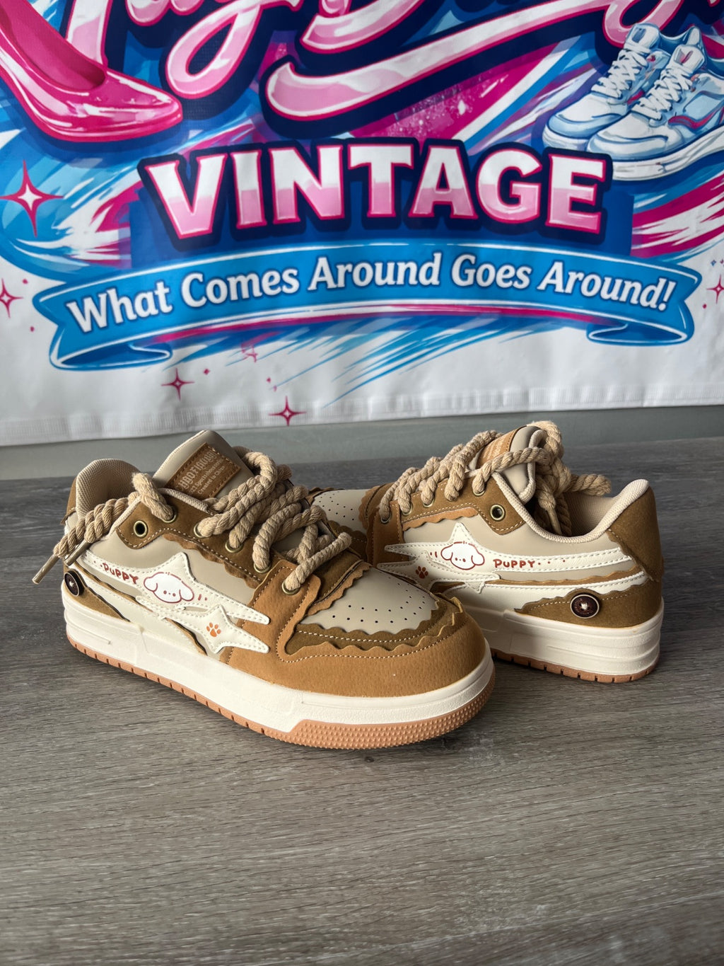 Bobos House Puppy Sneaker (Size W9)