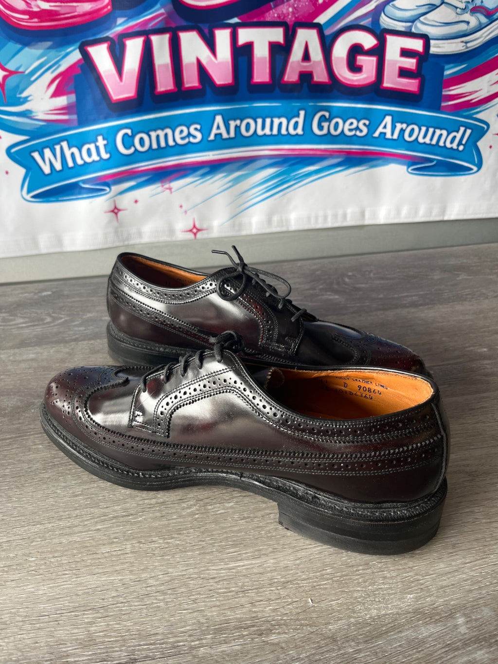 Sibley Custom Leather Shoe (Size M12.5)