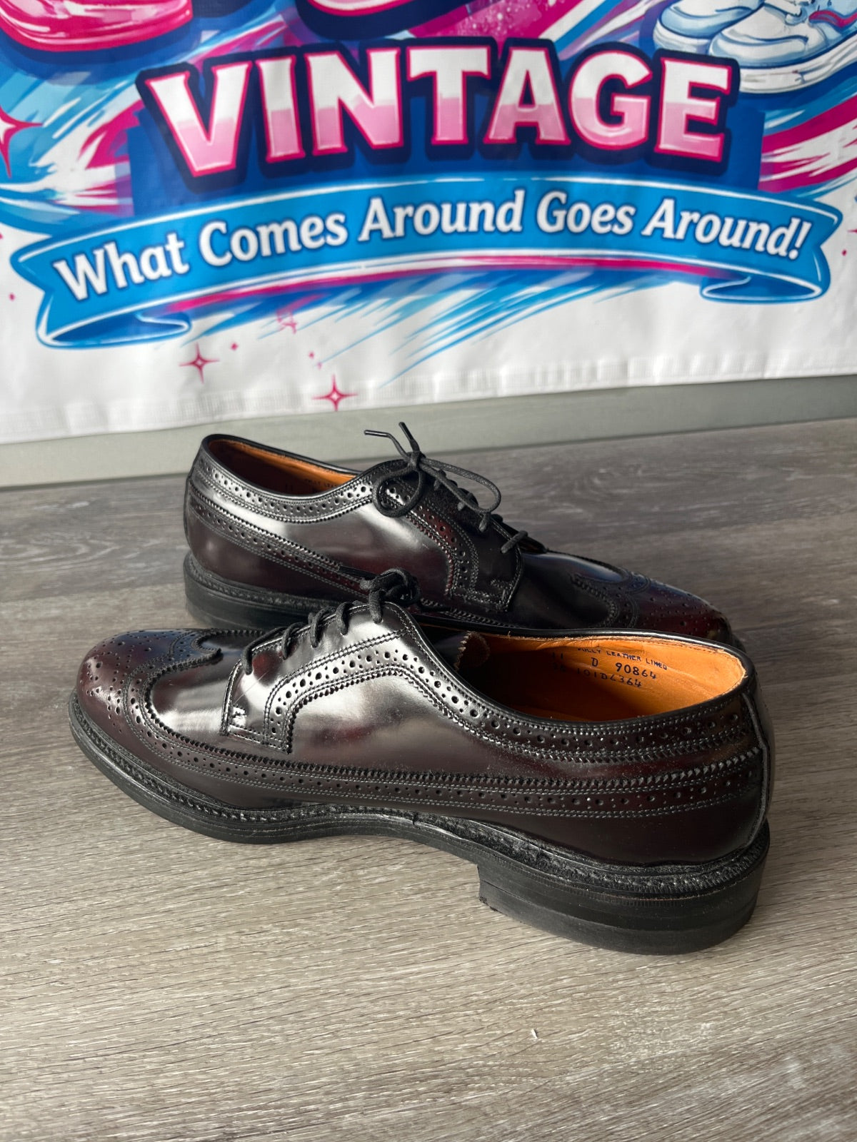Sibley Custom Leather Shoe (Size M12.5)