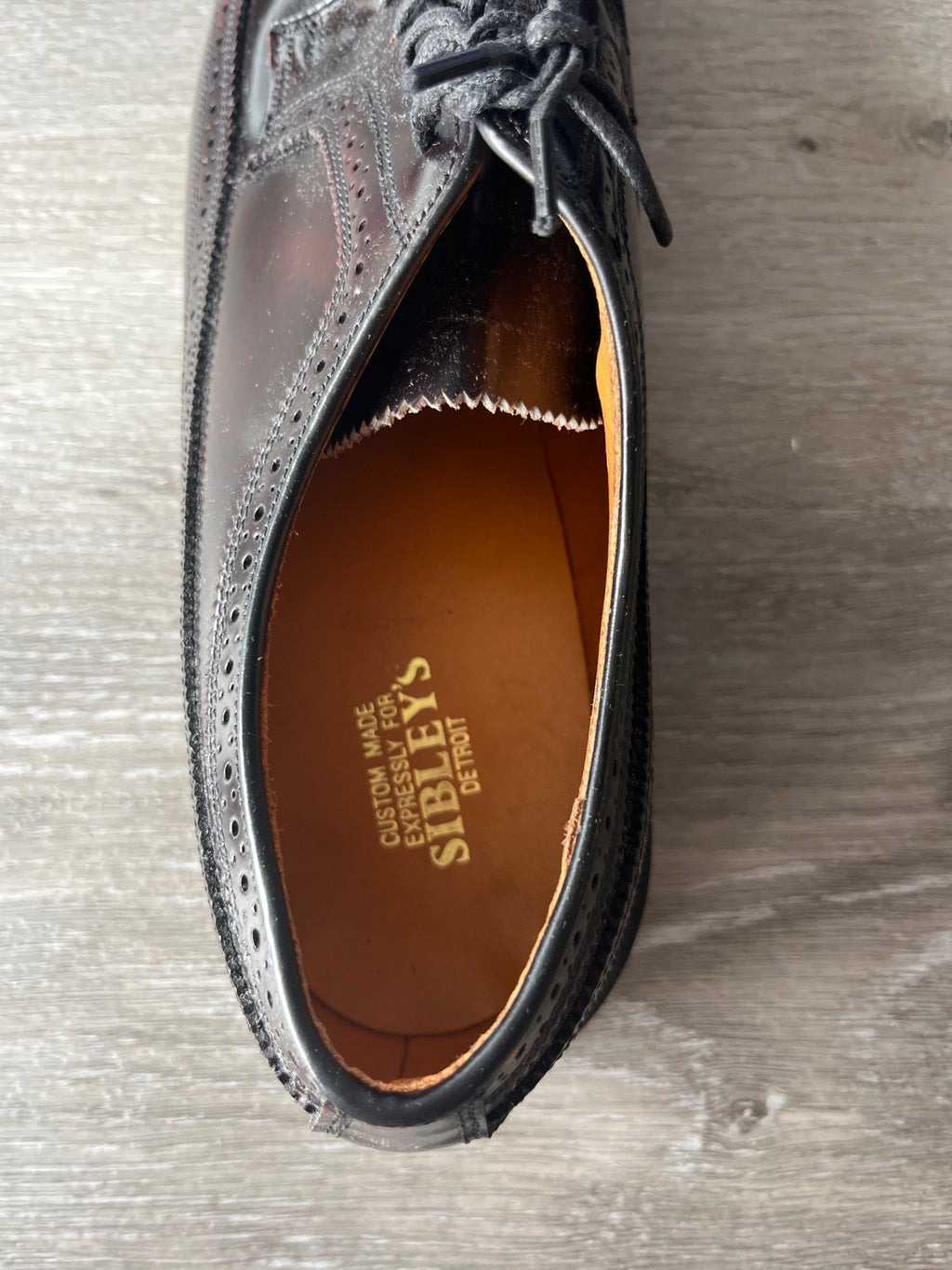 Sibley Custom Leather Shoe (Size M12.5)