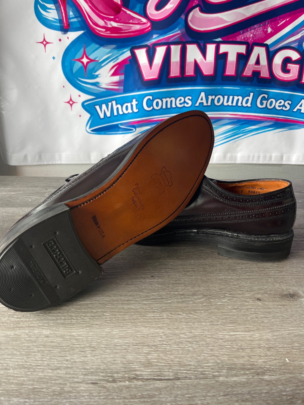 Sibley Custom Leather Shoe (Size M12.5)