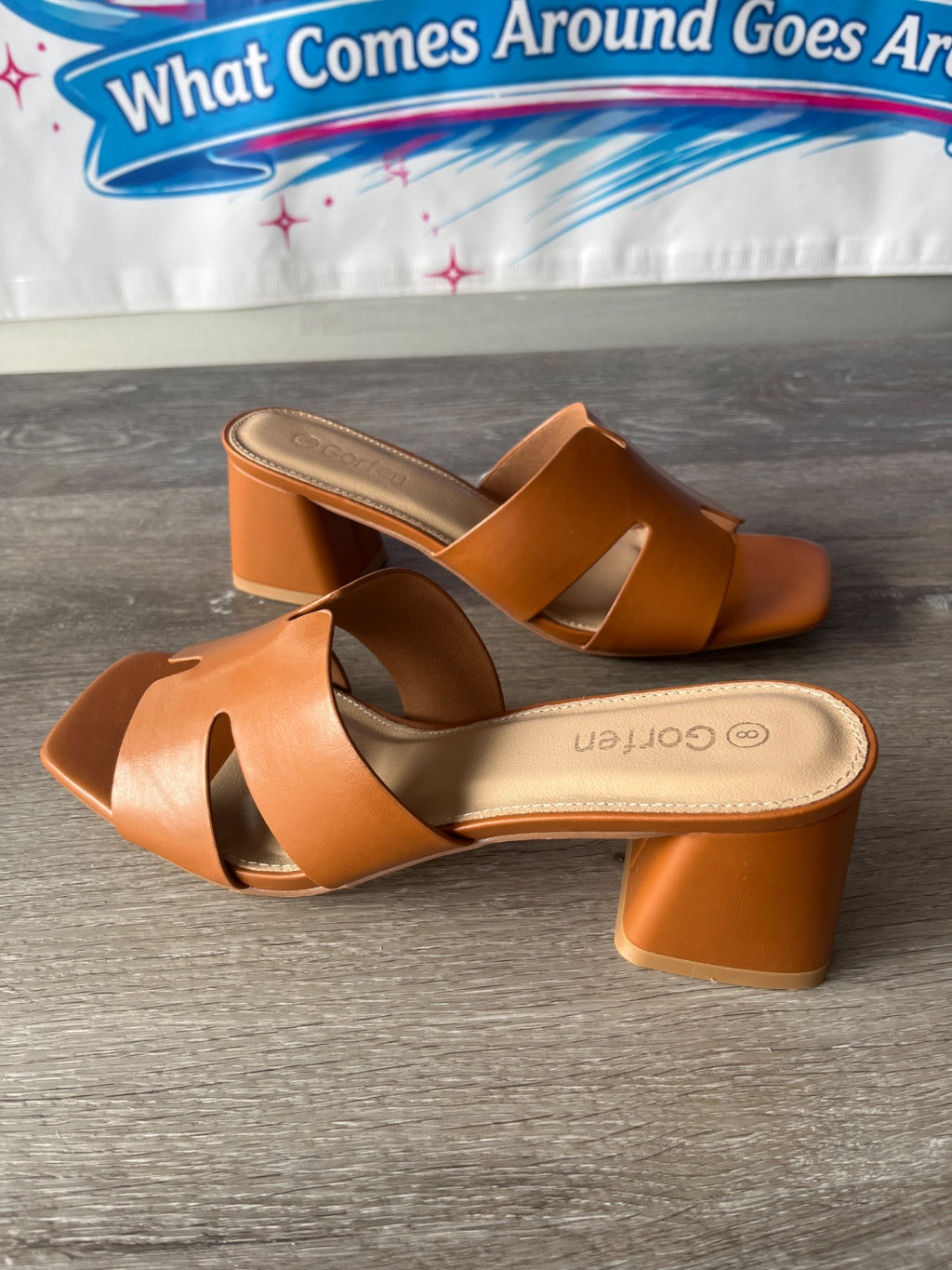 Gorfen Low Block Sandal (Size W8)