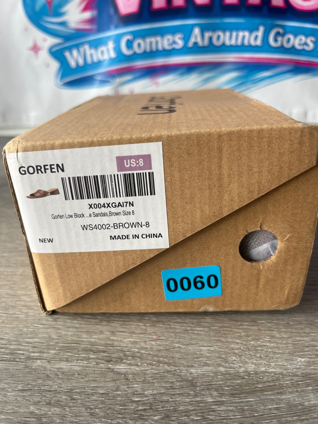 Gorfen Low Block Sandal (Size W8)