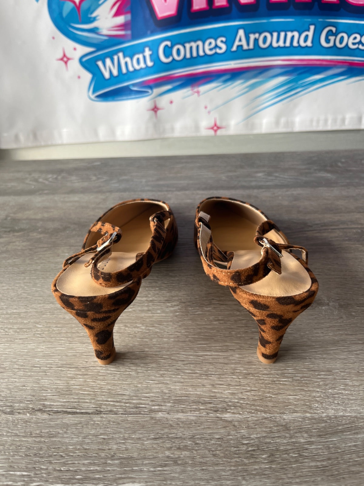 C Paravano Cheeta Heel (Size W9)